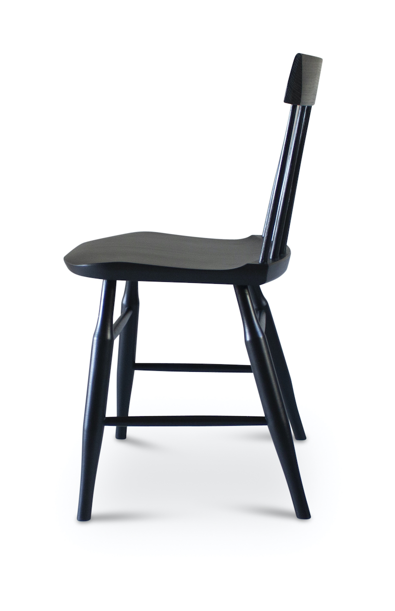 Shaker dining chair - side view