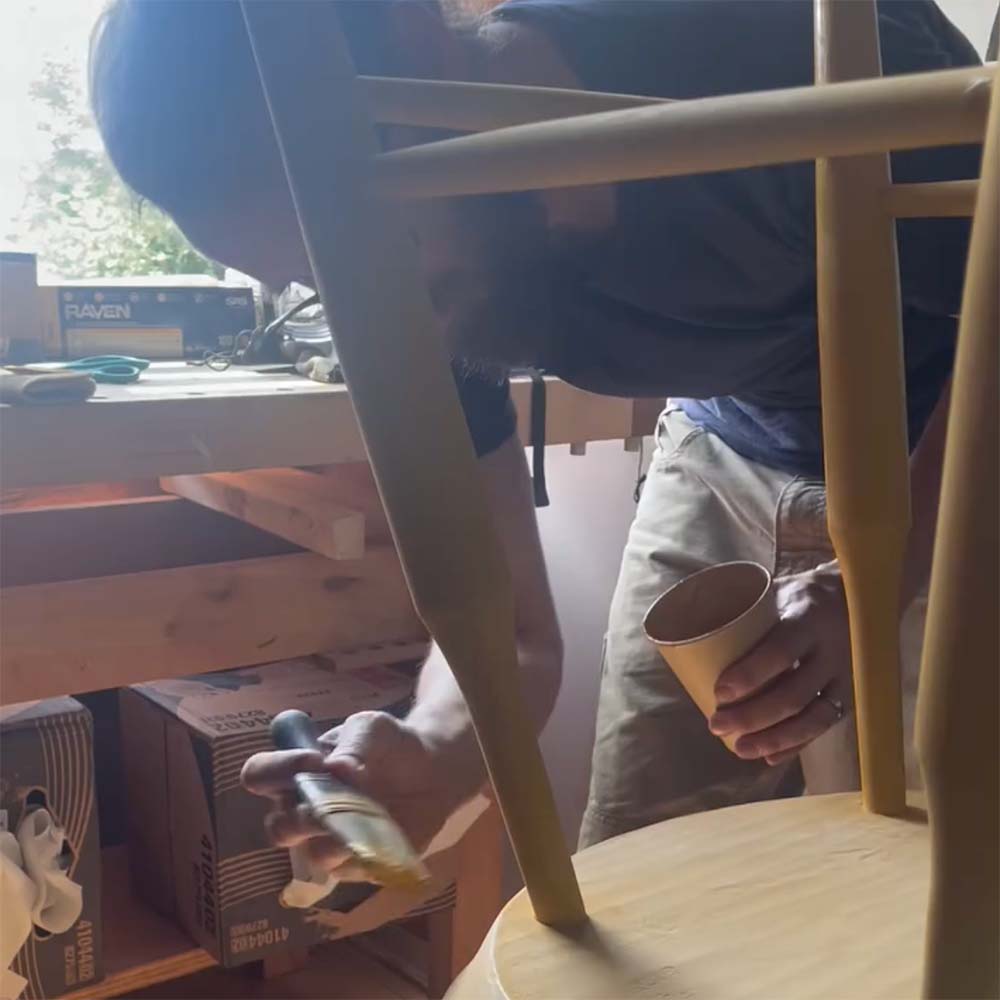 Ray of Sunshine counter stool